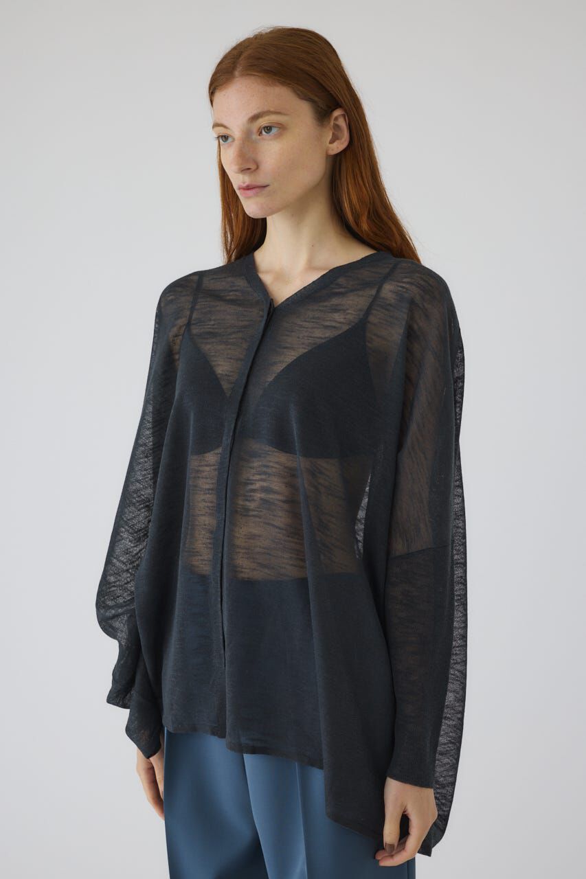 RIM.ARK 「Dry touch summer knit C/D」|カーディガン|