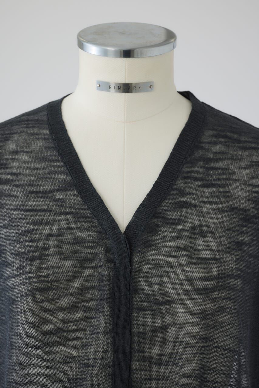 RIM.ARK 「Dry touch summer knit C/D」|カーディガン|