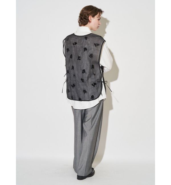 ELENDEEK「SPANGLE SHEER BL」|シャツ・ブラウス|