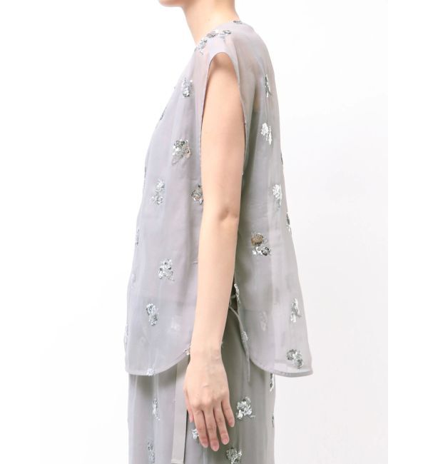 ELENDEEK「SPANGLE SHEER BL」|シャツ・ブラウス|