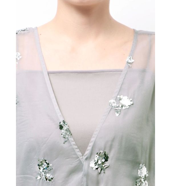 ELENDEEK「SPANGLE SHEER BL」|シャツ・ブラウス|