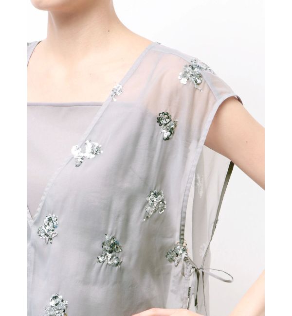 ELENDEEK「SPANGLE SHEER BL」|シャツ・ブラウス|