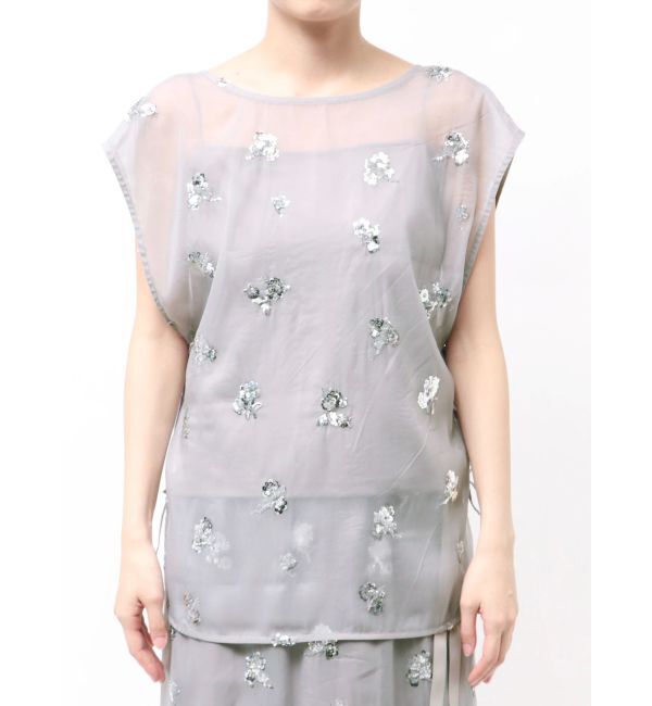 ELENDEEK「SPANGLE SHEER BL」|シャツ・ブラウス|