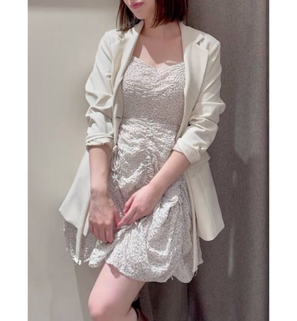 dazzlin「【セットアップ対応】シングルテーラードジャケット」|テーラードジャケット|アイボリー