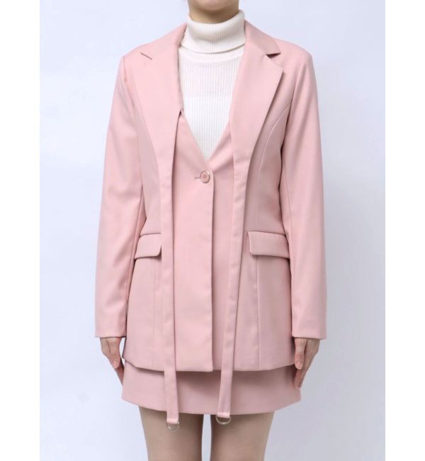 dazzlin「【セットアップ対応】シングルテーラードジャケット」|テーラードジャケット|