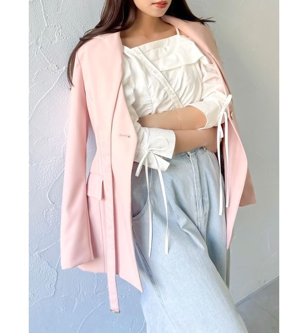 dazzlin「【セットアップ対応】シングルテーラードジャケット」|テーラードジャケット|