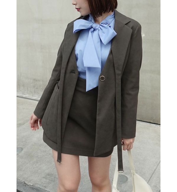 dazzlin「【セットアップ対応】シングルテーラードジャケット」|テーラードジャケット|