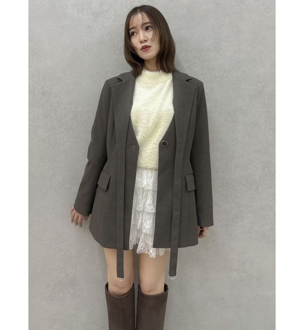 dazzlin「【セットアップ対応】シングルテーラードジャケット」|テーラードジャケット|