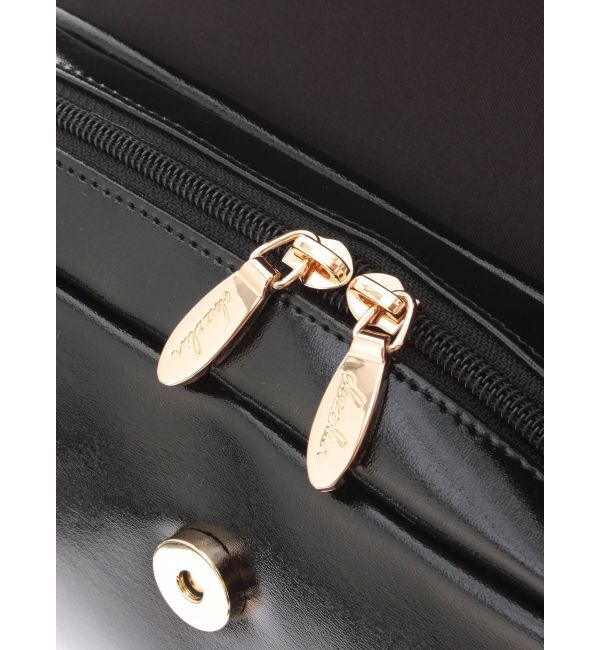 dazzlin「ハートチャームスクエアボックスバッグ」|ハンドバッグ|