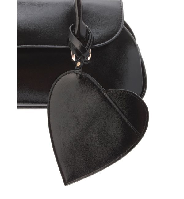 dazzlin「ハートチャームスクエアボックスバッグ」|ハンドバッグ|