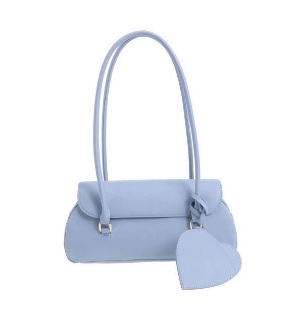 dazzlin「ハートチャームスクエアボックスバッグ」|ハンドバッグ|