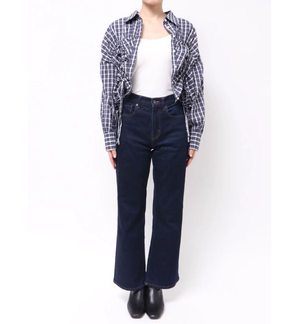 dazzlin「2WAYギャザーシャツブルゾン」|ブルゾン・スタジャン|