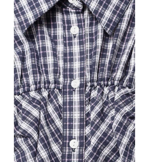 dazzlin「2WAYギャザーシャツブルゾン」|ブルゾン・スタジャン|