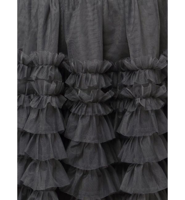 dazzlin「ボリュームフリルチュールミニスカート」|スカート|