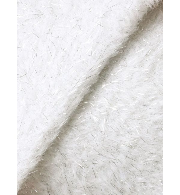 dazzlin「ミニシャギーラメニットカーデトップス」|カーディガン|