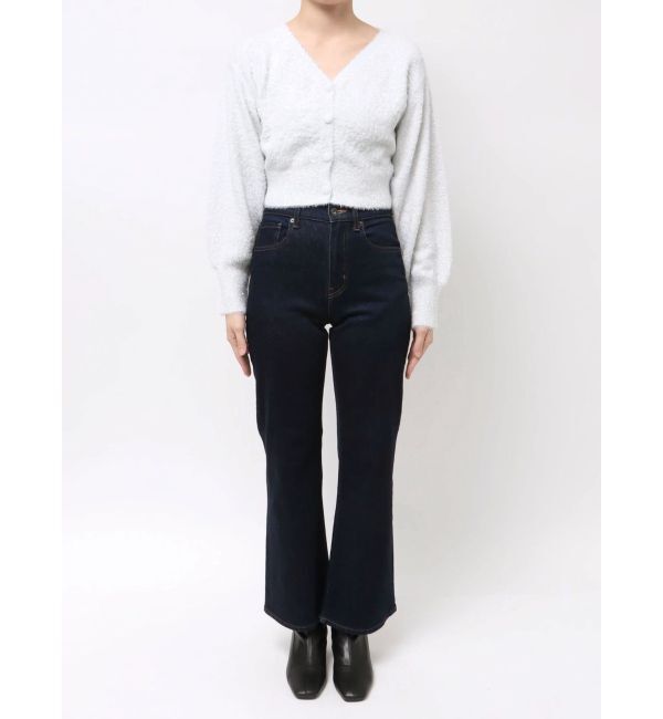 dazzlin「ミニシャギーラメニットカーデトップス」|カーディガン|