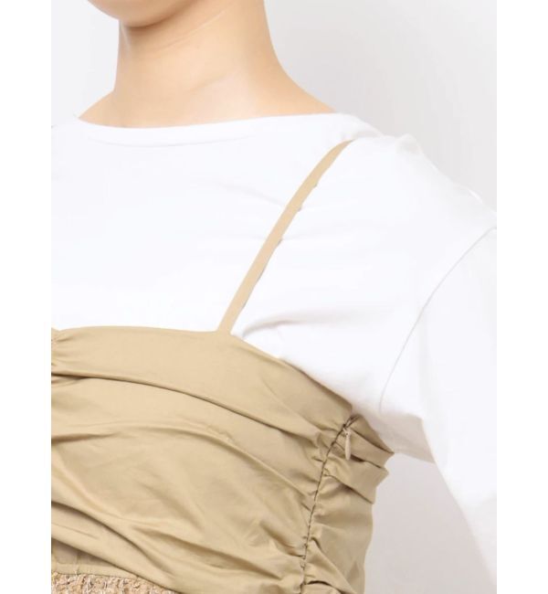 Ungrid「スパンコールデザインキャミワンピース」|ワンピース|