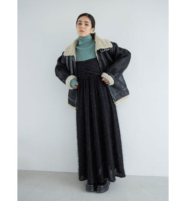 Ungrid「スパンコールデザインキャミワンピース」|ワンピース|