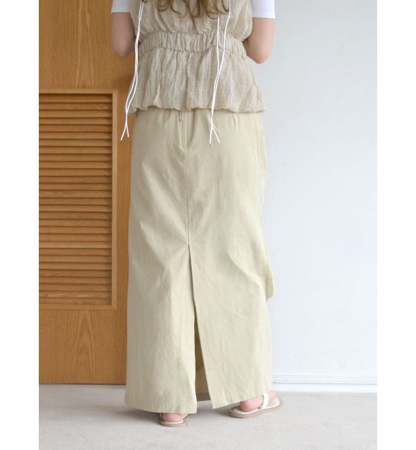 Ungrid「タックデザインアイラインスカート」|スカート|