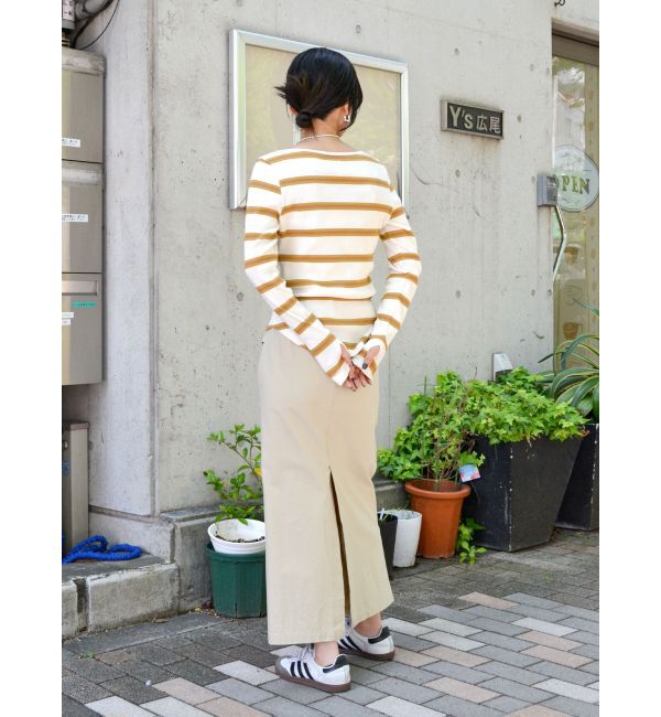 Ungrid「タックデザインアイラインスカート」|スカート|