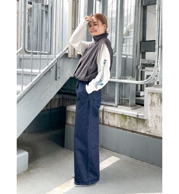 Ungrid「ノースリデザインルーズベスト」|ベスト・ジレ|