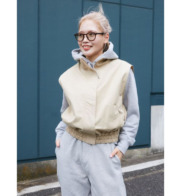 Ungrid「ノースリデザインルーズベスト」|ベスト・ジレ|