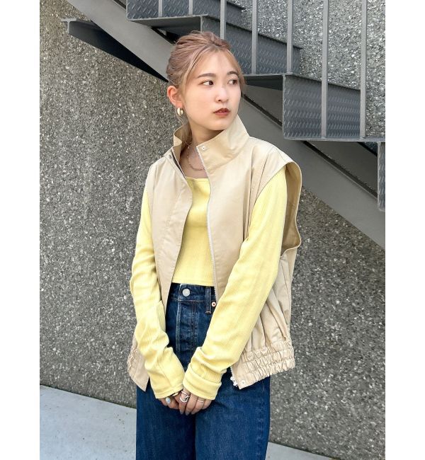 Ungrid「ノースリデザインルーズベスト」|ベスト・ジレ|