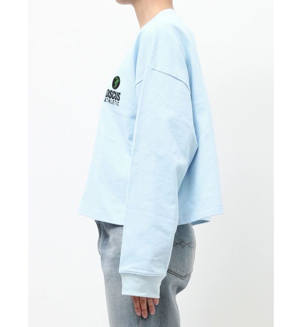 Ungrid「DISCUS別注 ロゴロングスリーブTee」|Tシャツ・カットソー|