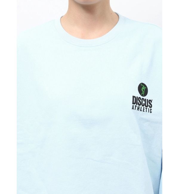 Ungrid「DISCUS別注 ロゴロングスリーブTee」|Tシャツ・カットソー|