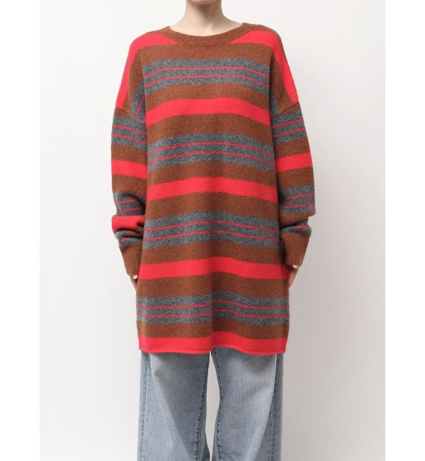 Ungrid「マルチボーダールーズニット」|ニット・セーター|
