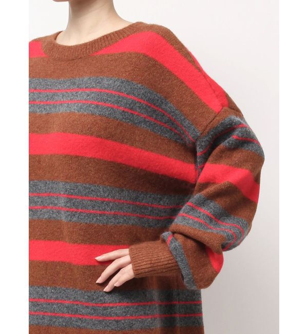 Ungrid「マルチボーダールーズニット」|ニット・セーター|