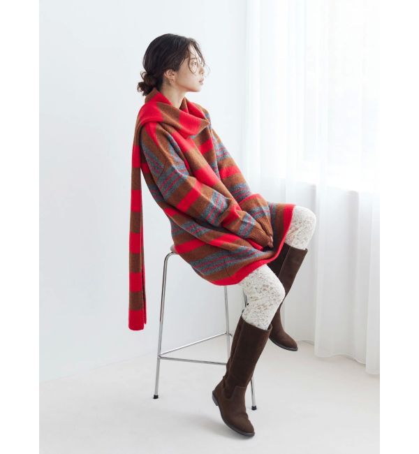 Ungrid「マルチボーダールーズニット」|ニット・セーター|