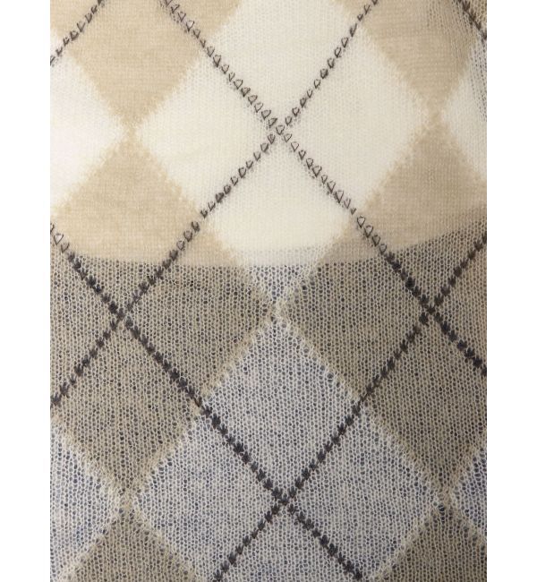 Ungrid「アーガイルニットキャミソール」|ニット・セーター|