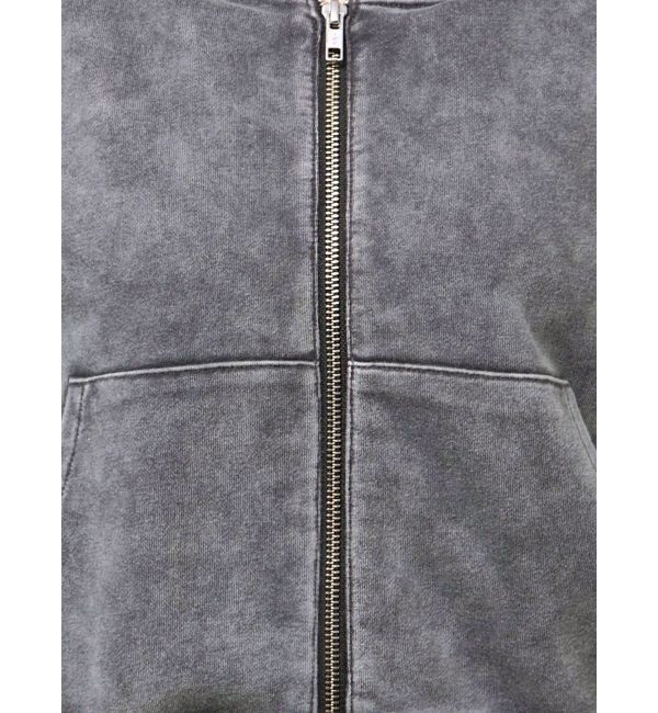 Ungrid「ヴィンテージウォッシュジップノースリパーカー」|パーカー|