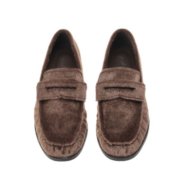 Ungrid「フェイクハラコローファー」|ローファー|