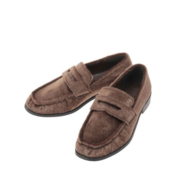 Ungrid「フェイクハラコローファー」|ローファー|