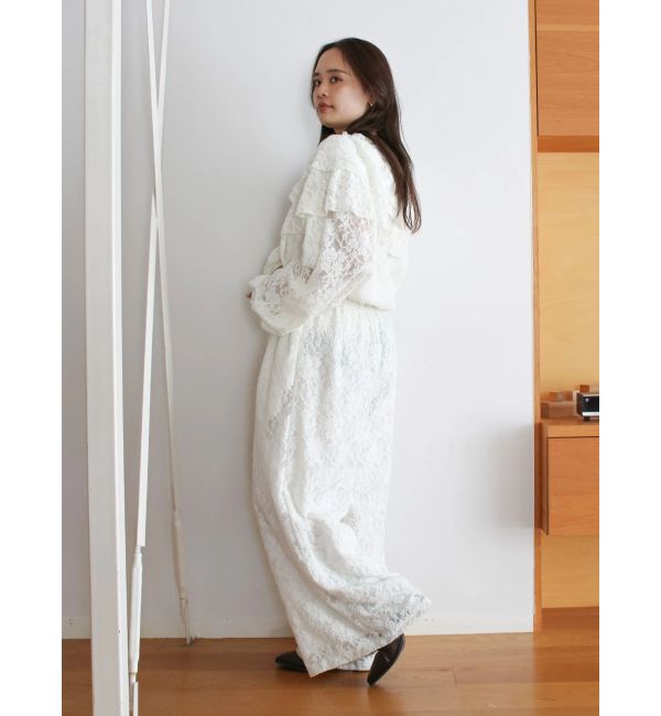 Ungrid「フリルデザインロンパース」|オールインワン|