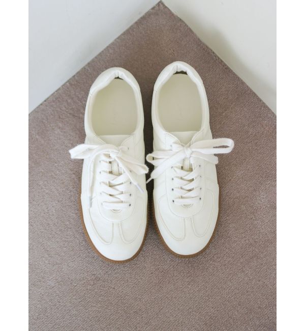 Ungrid「トレーナースニーカー」|スニーカー|オフホワイト