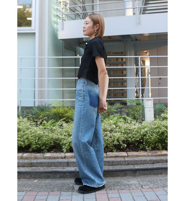 Ungrid「カットジャカードポロシャツ」|ポロシャツ|