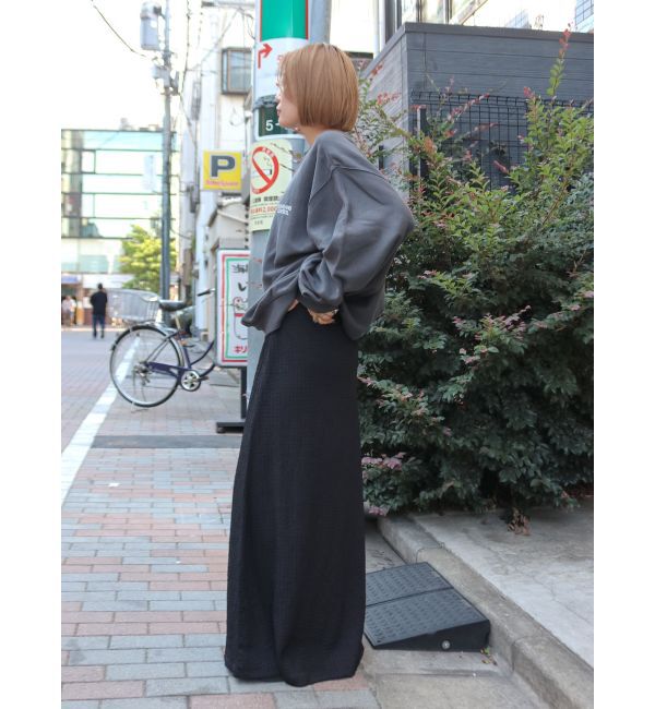 Ungrid「カットジャカードフィトフレアスカート」|スカート|