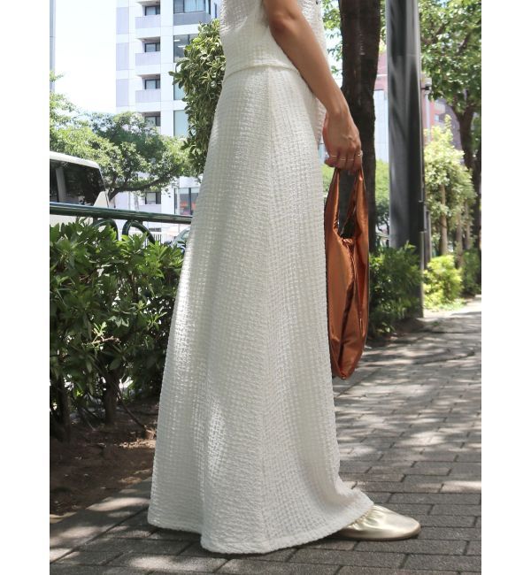 Ungrid「カットジャカードフィトフレアスカート」|スカート|