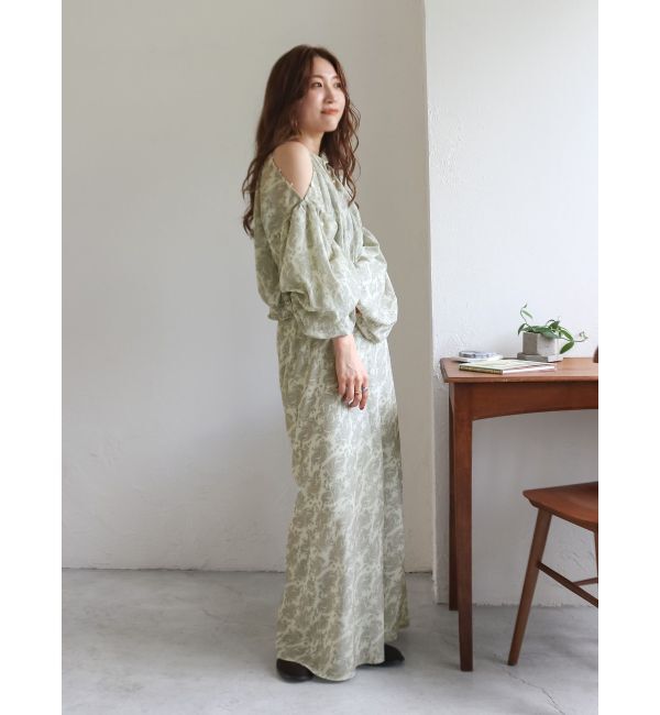 Ungrid「フラワープリントショートブラウス」|シャツ・ブラウス|