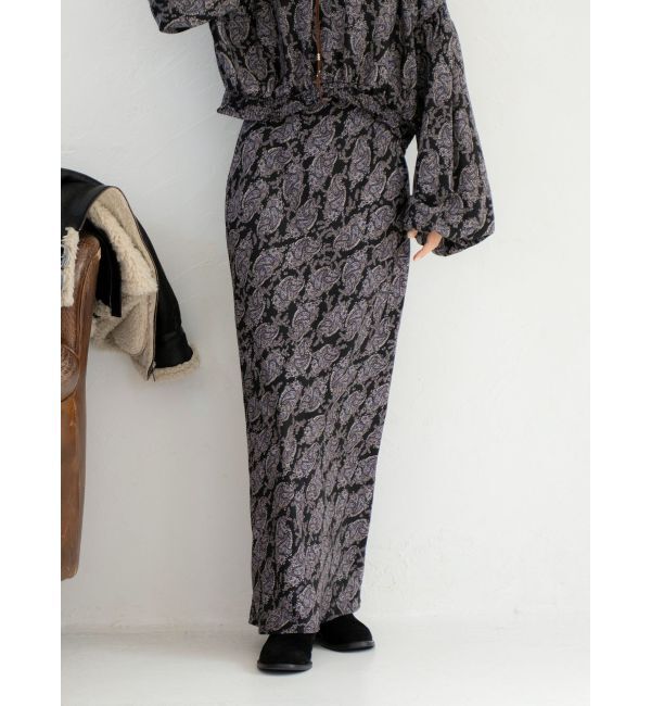 Ungrid「フラワープリントスカート」|スカート|