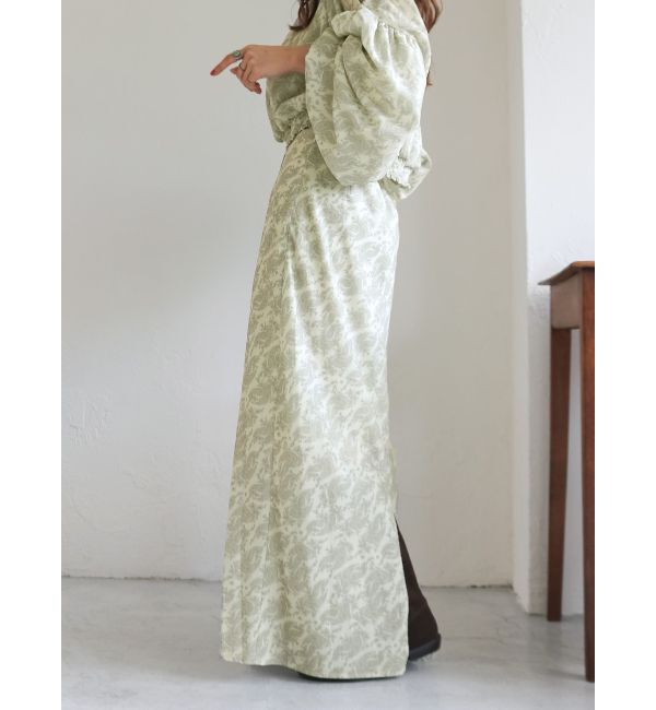 Ungrid「フラワープリントスカート」|スカート|