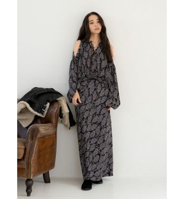 Ungrid「フラワープリントスカート」|スカート|