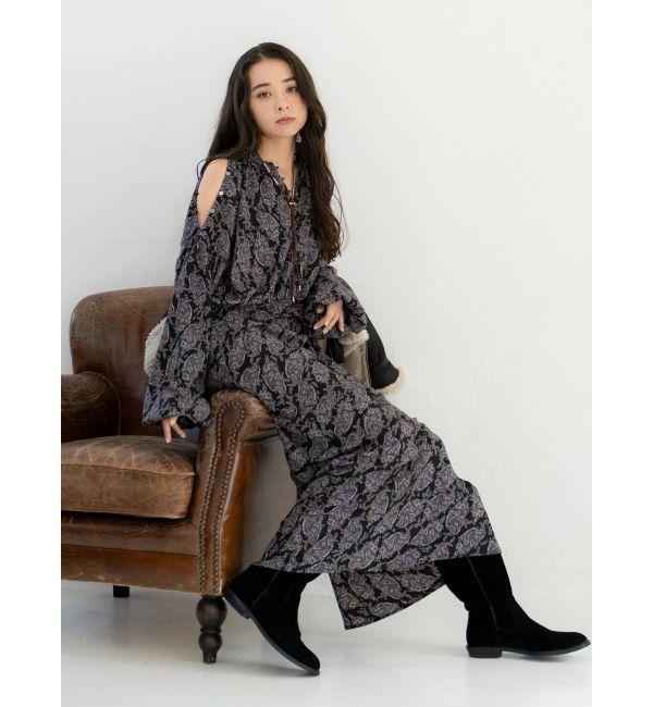 Ungrid「フラワープリントスカート」|スカート|