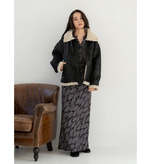 Ungrid「フラワープリントスカート」|スカート|