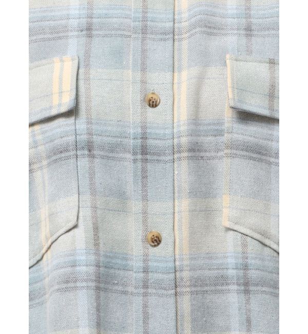 Ungrid「ブリーチチェックルーズシャツ」|シャツ・ブラウス|