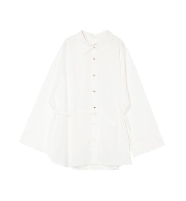 LAGUNAMOON「ワイドスリーブハートボタンシャツ」|シャツ・ブラウス|