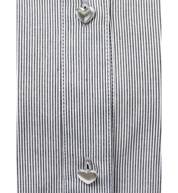 LAGUNAMOON「ワイドスリーブハートボタンシャツ」|シャツ・ブラウス|